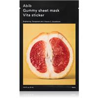 Abib Gummy Sheet Mask Vita Sticker brightening sheet mask with soothing effect 27 ml