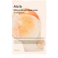 Abib Mild Acidic pH Sheet Mask Glutathiosome Fit brightening sheet mask with moisturising effect 30 ml