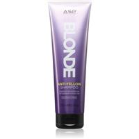 ASP System Blonde Anti-Yellow radiance shampoo for blonde and grey hair 275 ml