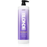 ASP System Blonde Anti-Yellow radiance shampoo for blonde and grey hair 1000 ml