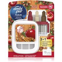 AmbiPur 3volution Apple & Cinnamon electric air freshener with refill 20 ml
