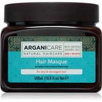 Arganicare Argan Oil & Shea Butter Hair Masque moisturising and nourishing mask for dry and damaged hair 500 ml