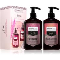 Arganicare Silk Protein Set gift set with silk proteins 1 pc