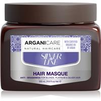 Arganicare Silver Hair Mask hair mask neutralising yellow tones 500 ml