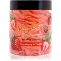 Accentra Essential Botanicals Shower Mousse shower foam with aroma Strawberry & Vanilla 200 g