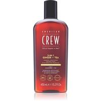 American Crew 3 in 1 Ginger + Tea 3-in-1 shampoo, conditioner & shower gel for men 450 ml