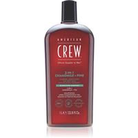 American Crew 3 in 1 Chamimile + Pine 3-in-1 shampoo, conditioner & shower gel for men 1000 ml