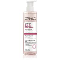 A-Derma Exomega Calming Cleansing Gel gel makeup remover and cleanser with soothing effect 200 ml