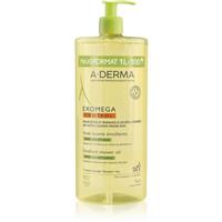 A-Derma Exomega Control Emollient Shower Oil softening shower oil for dry and atopic skin 1000 ml