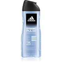 Adidas Dynamic Pulse shower gel for face, body, and hair 3-in-1 400 ml
