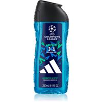 Adidas UEFA Champions League Matchday perfumed shower gel for men 250 ml