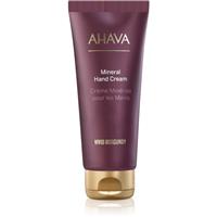 AHAVA Vivid Burgundy moisturising hand cream with Dead Sea minerals 100 ml