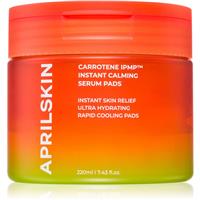 APRILSKIN Carrotene IPMP Instant Calming Serum Pads cleansing pads with soothing effect 80 pc