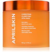 APRILSKIN Carrotene Clarifying Vita Pads cleansing pads for oily acne-prone skin 60 pc