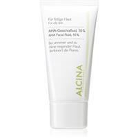 Alcina For Oily Skin facial fluid with 10% AHA 50 ml