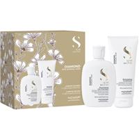 Alfaparf Milano Semi di Lino Diamond Kit set for shiny and soft hair