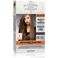 Alfaparf Milano Il Salone Milano Straightening Kit smoothing treatment for sensitive hair Illuminating Linseed Oil 1 pc