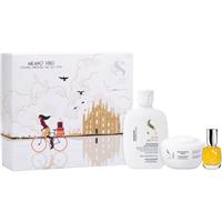 Alfaparf Milano Semi di Lino Diamond Holiday Kit gift set for shiny and soft hair
