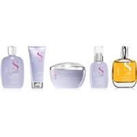 Alfaparf Milano Semi di Lino Smooth Smoothing Kit set for unruly and frizzy hair