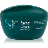 Alfaparf Milano Semi di Lino Reconstruction Reparative Light Mask regenerating mask for damaged hair for fine hair 200 ml