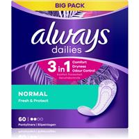 Always Dailies Normal Fresh & Protect panty liners 60 pc