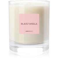 Ambientair COLOURS Black Vanilla scented candle 200 g