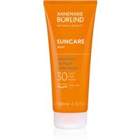 ANNEMARIE BRLIND SUNCARE body fluid for tanning SPF 30 200 ml