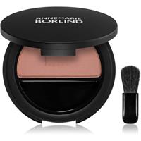 ANNEMARIE BRLIND DEKORATIVE powder blusher with mirror and applicator shade Raspberry 5 g