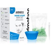 andmetics Wax Kit Nose & Ear hair removal wax for men 50 g