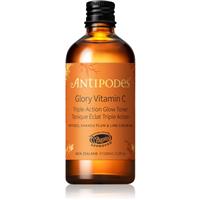 Antipodes Glory Vitamin C Triple-Action Glow Toner clarifying toner to even out skin tone 100 ml