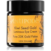 Antipodes Kiwi Seed Gold Luminous Eye Cream brightening eye cream with gold 30 ml