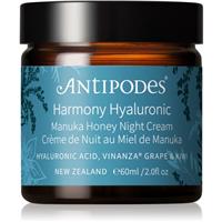 Antipodes Harmony Hyaluronic Manuka Honey Night Cream hydrating night cream 60 ml