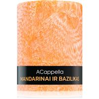 ACappella Mandarin and Basil scented candle 80 g