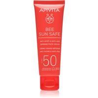 Apivita Bee Sun Safe Anti-Spot and Anti-Age Face Cream SPF 50 protective cream against skin ageing SPF 50 50 ml