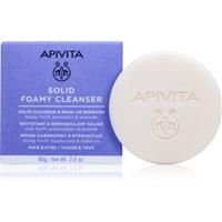 Apivita Cleansing Solid Foamy Cleanser cleansing bar with moisturising effect 80 g