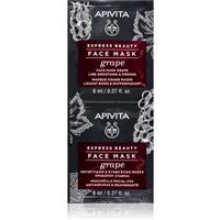 Apivita Express Beauty Firming Face Mask Grape firming anti-wrinkle face mask 2 x 8 ml