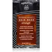 Apivita Express Beauty Hair mask Shine Orange revitalising hair mask 20 ml