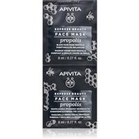 Apivita Express Beauty Propolis cleansing black mask for oily skin 2 x 8 ml