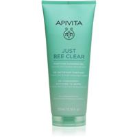 Apivita Just Bee Clear Purifying Cleanser Gel gel facial cleanser to treat acne 200 ml