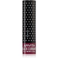 Apivita Lip Care Black Currant tinted moisturising lip balm 4.4 g