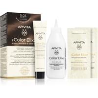 Apivita My Color Elixir hair colour ammonia-free shade 5.03 Light Brown Natural Gold