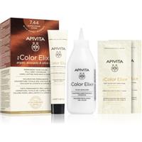 Apivita My Color Elixir hair colour ammonia-free shade 7.44 Blonde Intense Copper