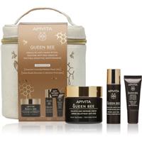 Apivita Queen Bee Anti-Aging Routine Set (with Rich Cream) skin care set with anti-ageing effect