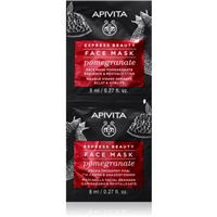 Apivita Express Beauty Pomegranate revitalising and brightening mask 2x8 ml