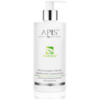 Apis Natural Cosmetics Acne-Stop Home TerApis cleansing and makeup removing lotion with green tea 500 ml