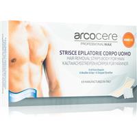Arcocere Professional Wax wax strips for hair removal for men 6 pc