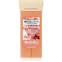 Arcocere Professional Wax Pink Titanium hair removal wax roll-on refill 100 ml