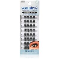 Ardell Seamless Refill Light Modern FauxMink stick-on cluster lashes D Curl 32 pc