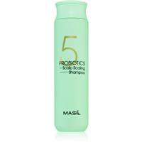 MASIL 5 Probiotics Scalp Scaling deep cleanse clarifying shampoo to treat oily dandruff 300 ml