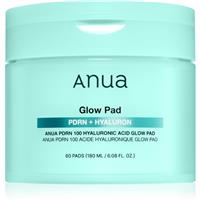 Anua PDRN 100 Hyaluronic Acid Glow Pad toner pads for hydrating and firming skin 60 pc
